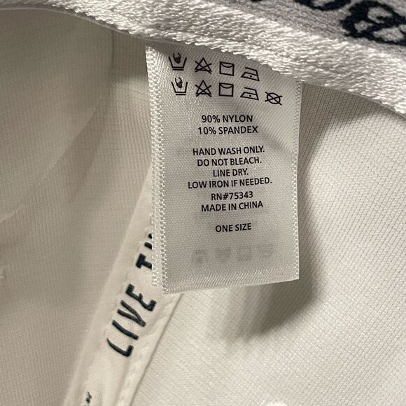 Tommy Bahama Golf White Tip Your Cap Adjustable Cap Hat - Picture 5 of 6